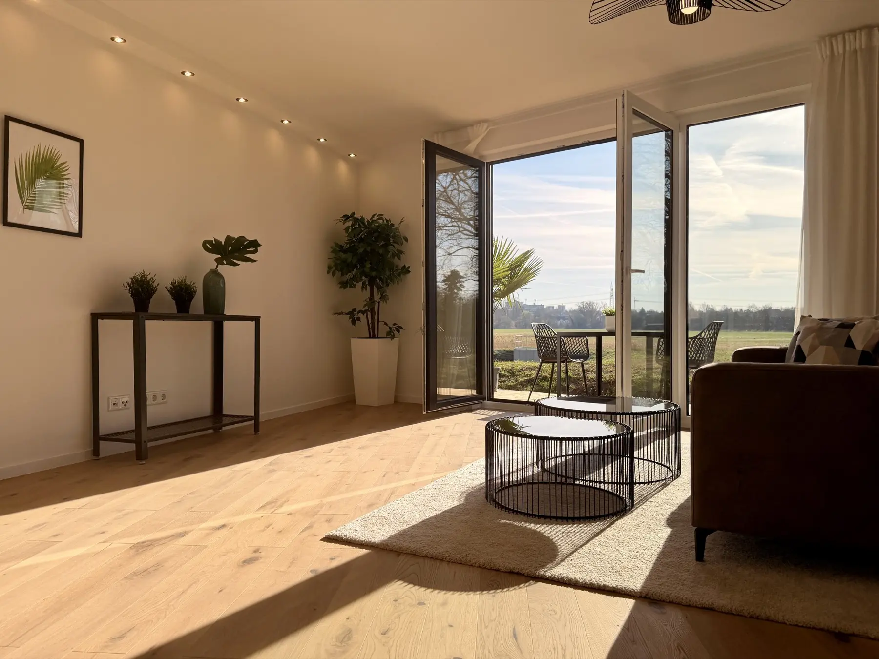 Ausblick ins Naturschutzgebiet