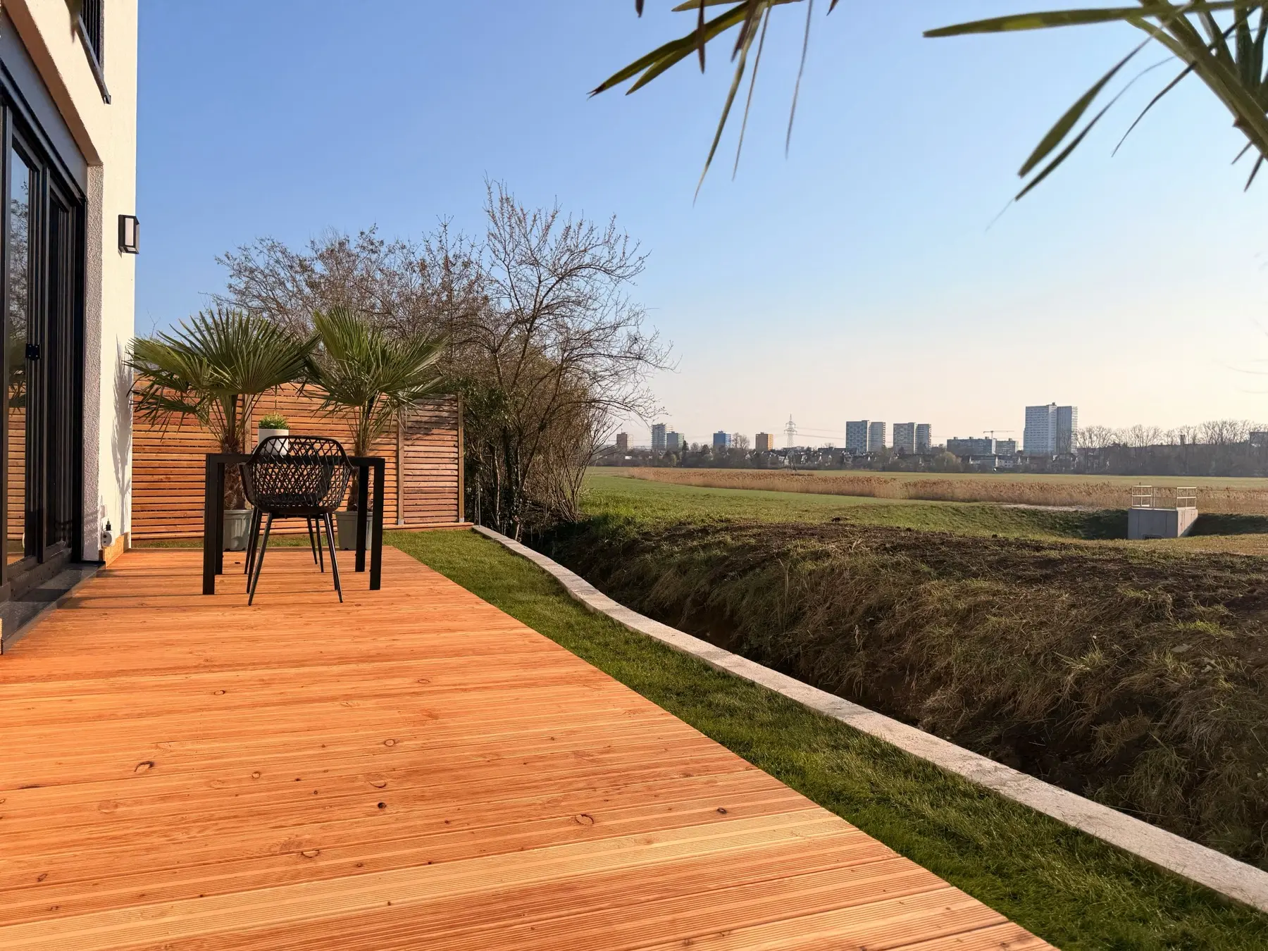 Terrasse mit Aussicht